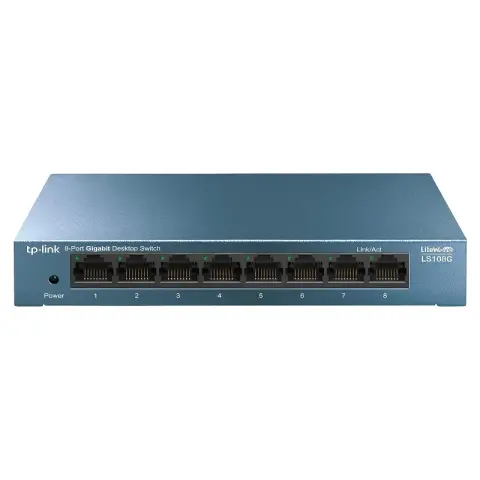 TP-Link LiteWave LS108G - Switch - unmanaged