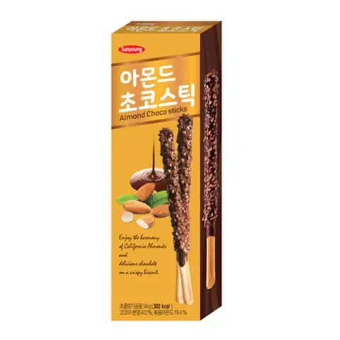 Sunyoung Almond Chocolate Bar 54g