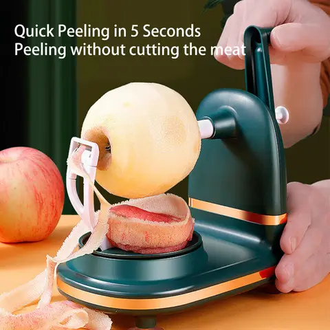 BJ Apple Peeling Tool - Apple Peeling Tool - Hand cranked Fruit Knife Peeling Machine Peeling Knife - Household Automatic Peeling and Peeling Machine