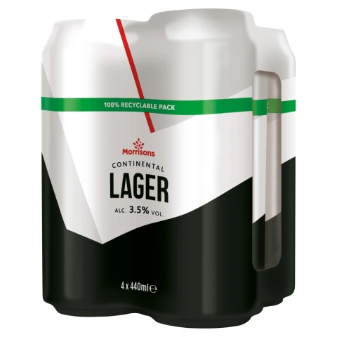 Morrisons Continental Lager 440ml