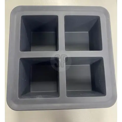 Excellent Houseware Eiswürfelform für 4 Würfel