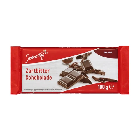 Jeden Tag Schokolade Zartbitter 100 g