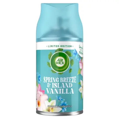 Airwick Freshmatic Max Refill - Spring Breeze & Island Vanilla 250 ml.