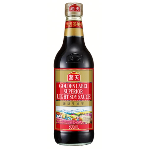 HD Golden Label Light Soy Sauce 500ml 海天金標生抽王500ml