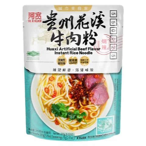 AK Huaxi Rice Noodle-Beef Flavour 阿宽贵州花溪牛肉粉270g