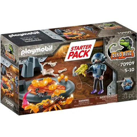 Playmobil Starter Pack Agent mit Feuerskorpion
