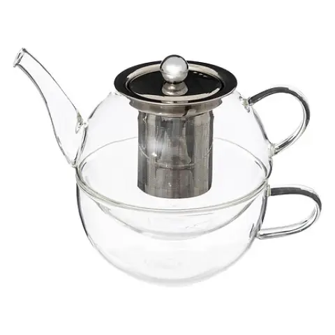 Atmosphera SOLITARY GLASS TEAPOT