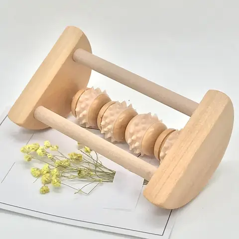 Massage-Roller Fuß Nadelholz