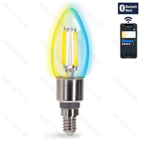 Aigostar C35 Bluetooth Mesh 4,5W CCT Smart Filamentlamp