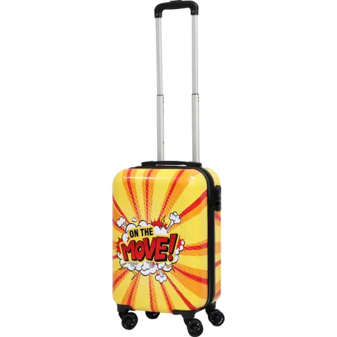 Excellent Houseware Travel Suitcase on 360-spin Wheels Special Design 18inch 27L 51 x 33 x 21.5 cm