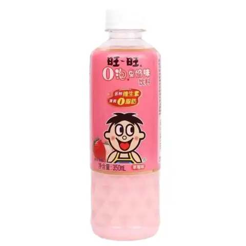 Want Want O Frozen Fruit Milk (Strawberry) 350ML【Only sold in France, Belgium, Luxembourg】