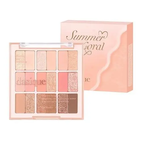 Dasique Palette d'ombres à paupières #23 Summer Coral 8g