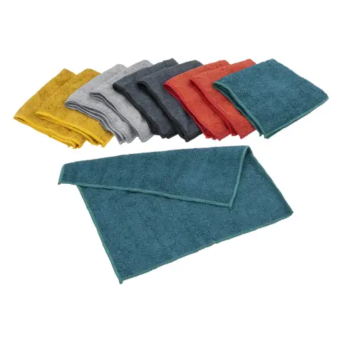 5Five Set van 10 Multifunctionele Schoonmaakdoeken 30x30cm