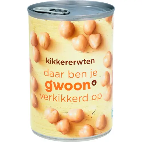 G'woon Kikkererwten 410 g