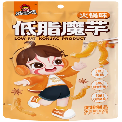 HUI JI Konjac Sharp (Hot Pot Flavour) 50g Konjac Hot Pot Flavor 50 g