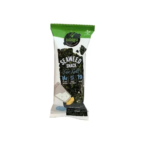 Bibigo Snack d'algues saveur barbecue coréen - 4 g