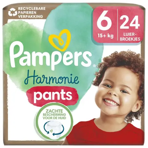 Pampers Harmonie Pants Size 6 Diaper Pants 15kg+ 24 pcs S6