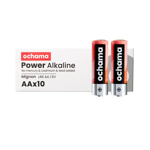 ochama Alkaline Batteries - AA - Pack in 10