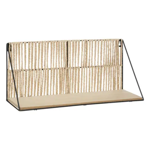 Étagère Sofia en corde et métal 48x21cm