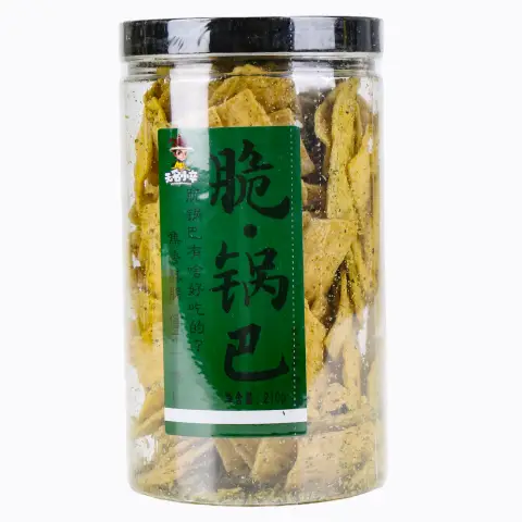 Wumingxiaozu Crackers Seaweed Flavour 210g 无名小卒脆锅巴海苔味 210g