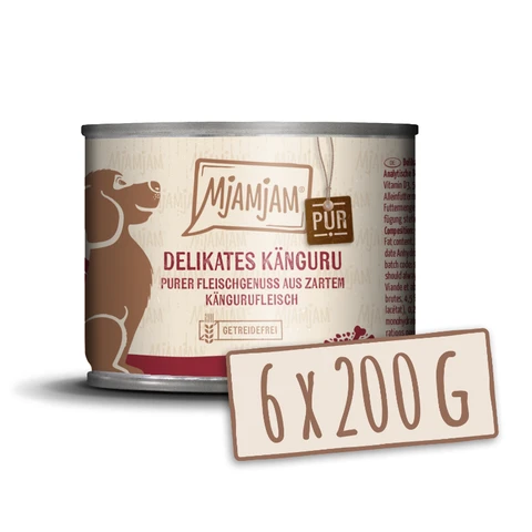 MjAMjAM - Pure meaty feast - Pure delicious kangaroo 200g*6