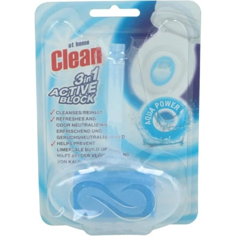 At Home Clean Toilet block - Aqua - 40gr
