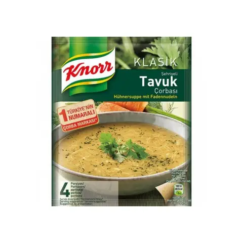 Knorr Chicken Vermicelli Soup 54g Turkish [New Arrivals]