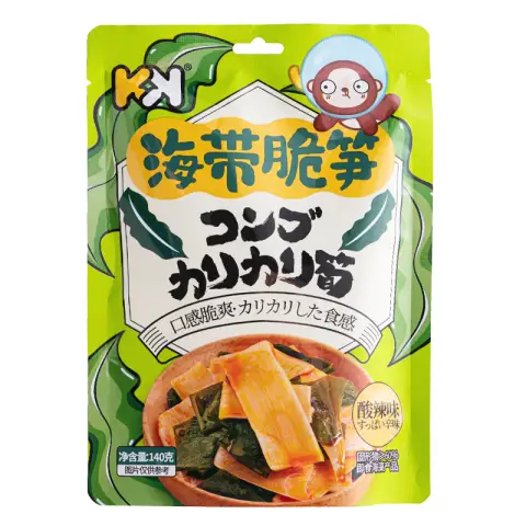 Chaoyouwei Kelp Bamboo Shoots Sour and Spicy Flavor 140g