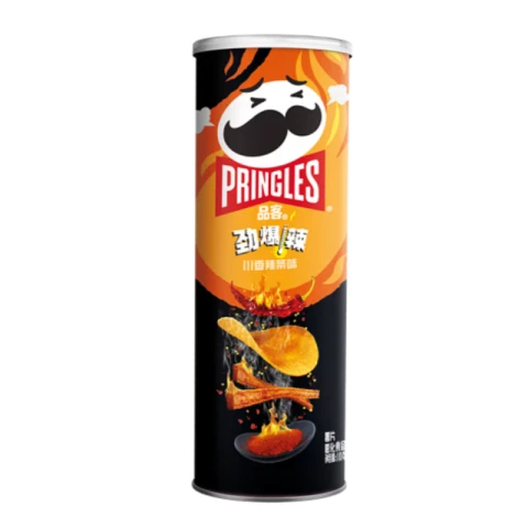 Pringles Kartoffelchips (Szechuan-Gewürzstick-Geschmack) 110G