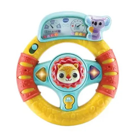 VTech Klaxon pour bébé et volant tournant