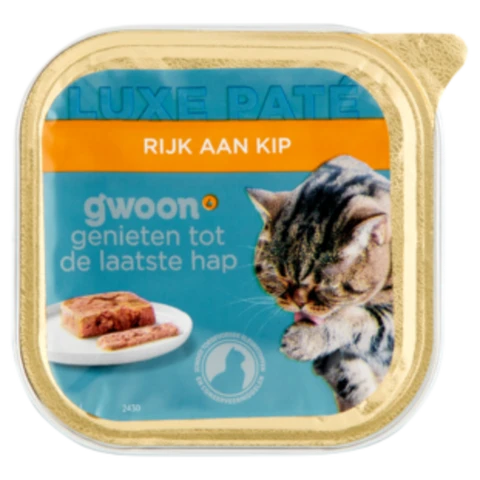 G'woon Luxe Pâté Kip 85g