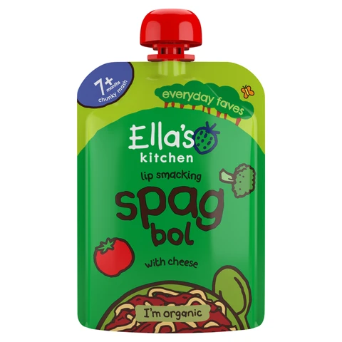 Ella's Kitchen Spaghetti Bolognese Stage 2  7+ Months 130g