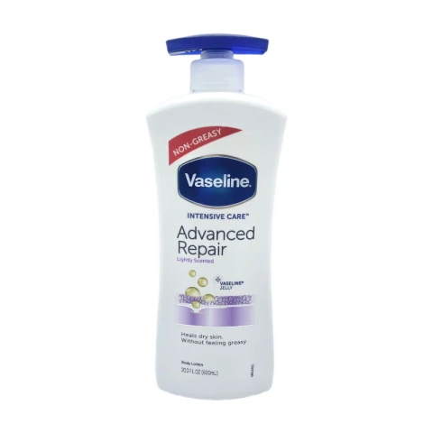 Vaseline 600ML BODY LOTION ADVANCED REPAIR WITH PUMP