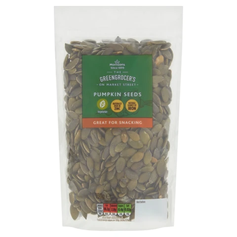 Morrisons The Greengrocer's On Market Pumpkin Seeds 150g