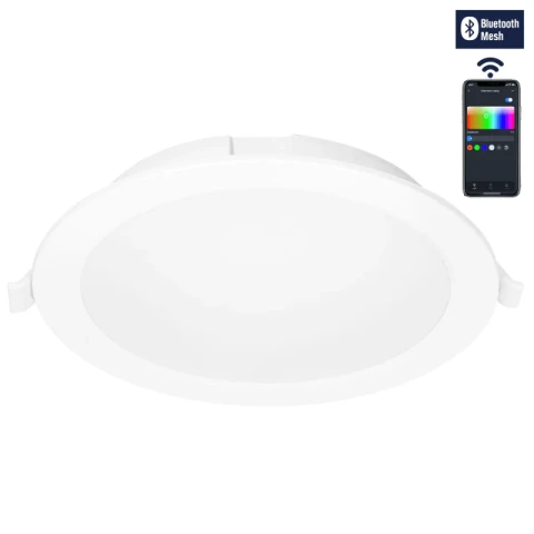 Aigostar Bluetooth MESH Smart-Downlight 15W RGB+CCT