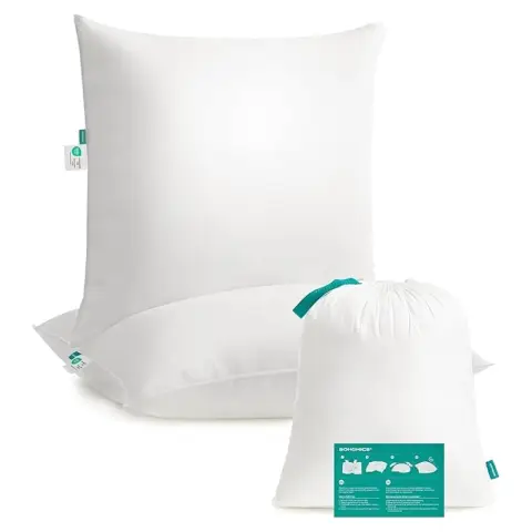 SONGMICS Songmis 60×60cm weiches Fleece-Kissen aus Polyestergewebe (60×60cm)