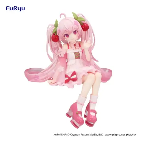 Hatsune Miku Noodle Stopper PVC Figure Sakura 2025 14 cm