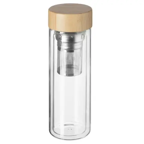 Secret de Gourmet doppelwandige Bambus-Teekanne 40 cl