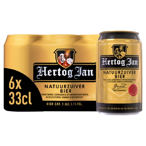 Hertog Jan Bier Blik 6 x 33 cl