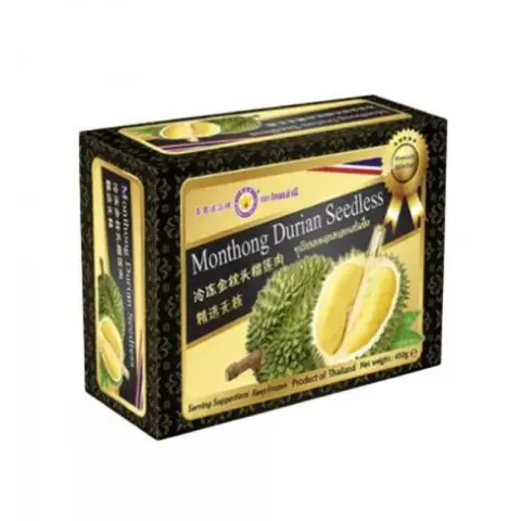 Thai Ao Chi Premium Monthong Seedless Durian 450g