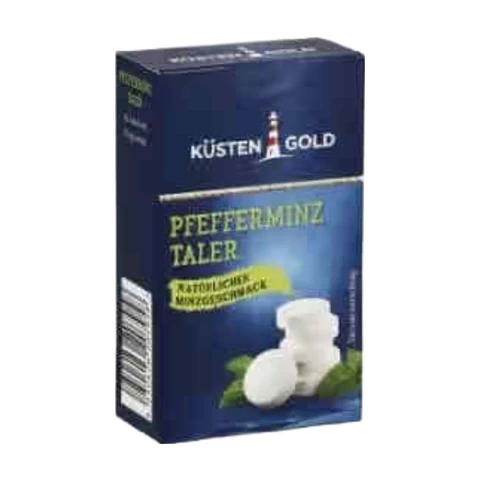 Küstengold Pfefferminz-Taler Bonbons 100 g
