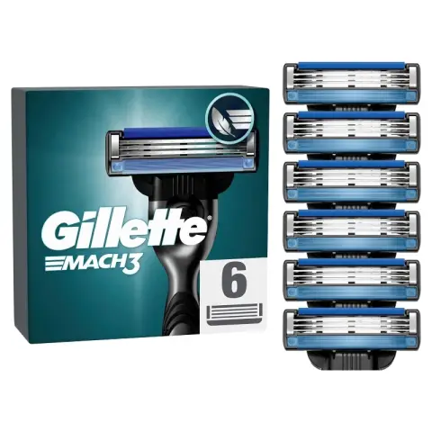 Gillette Mach3 Rasierklingen 6 St