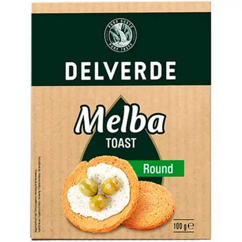 Conimex Delverde Melba Toast Round 100g