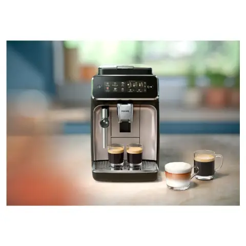 Philips Philips EP3321/40 - Machine à café - LatteGo 2200W noir