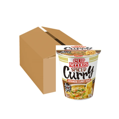 NISSIN Instant-Nudeln Cup Curry 8 x 67g 1 BOX