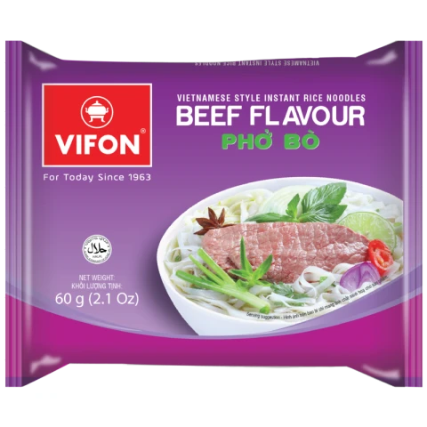 Vifon Pho Bo mit Rindfleischgeschmack 60g