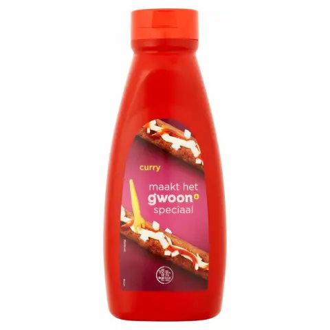 G'woon Currysauce Topdown 750ml