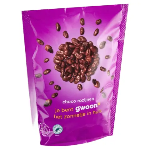 G'woon Choco Raisins 200g