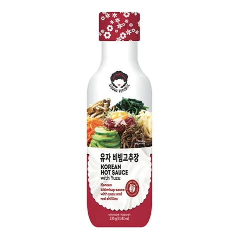 Ajumma Republic Sweet & Spicy Gochujang (Chilli Sauce) with Citron - Korean Bibimbap Sauce 300g