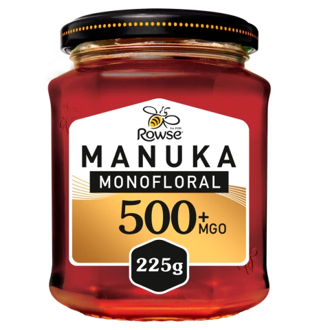 Rowse Authentic Manuka New Zealand Honey 500+ MGO 225g